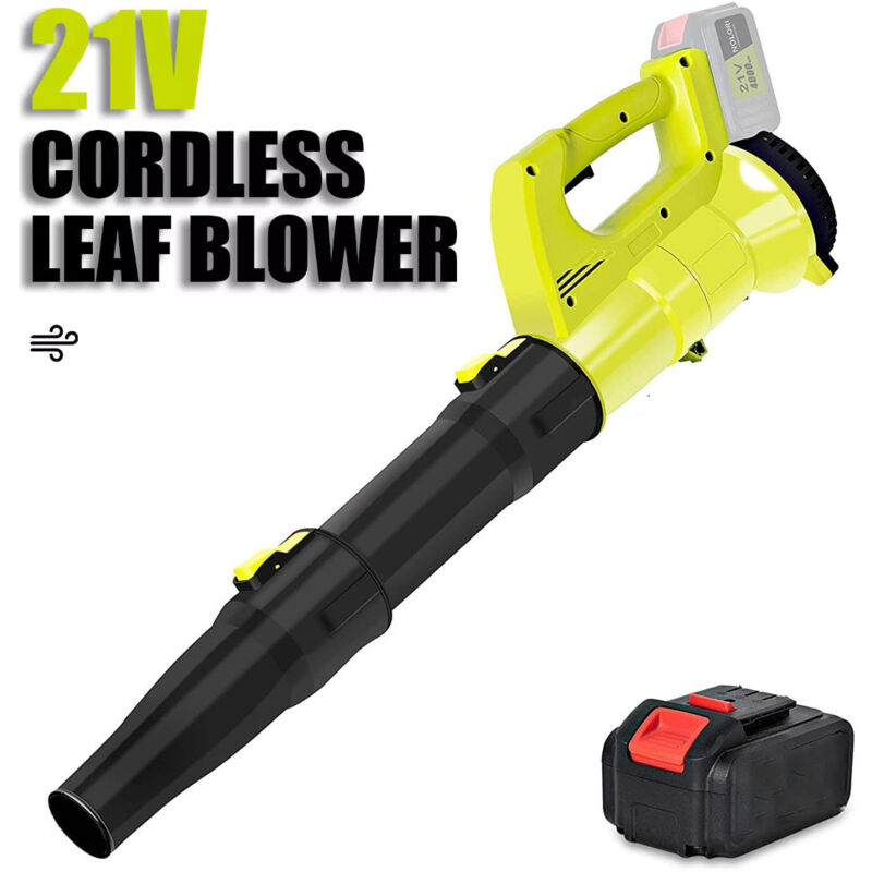 Zoternen - Souffleur de Feuilles sans Fil 21V - Vitesse 42m/s - Débit d'Air 11.5m³/min - Léger et Puissant - Parfait pour Cour, Jardin et Allées