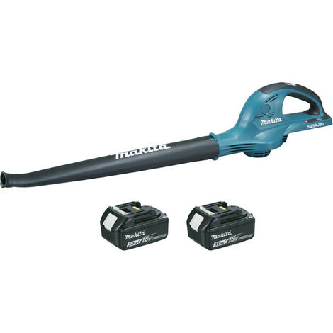 Makita - Souffleur à batterie 2x18V (36V) Li-Ion 3,0Ah 335 km/h - DUB361RF2 - TNT