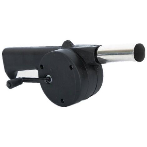 Souffleur à main portable pour barbecue, ventilateur manuel à manivelle pour grill