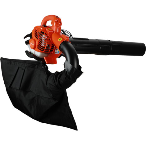 Souffleur à main, souffleur à feuilles à essence avec fonction de soufflage et d'aspiration, moteur à deux temps, 26CC, 424 CFM.