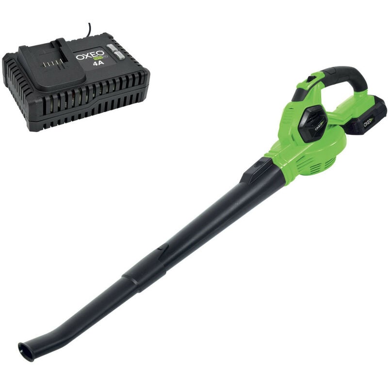 Souffleur batterie 18V Easy Full avec batterie et chargeur - Feuilles mortes - Vitesse Max 210 km/h - Léger ergonomique