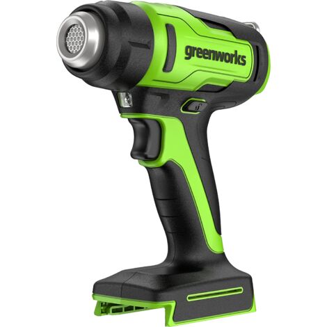 Souffleur de chaleur Greenworks G24HG 24 V (sans batterie et chargeur)