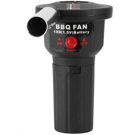 Souffleur de feu, ventilateur d\'air de barbecue durable et sûr, pour la cuisson au barbecue en plein air, allumez le camping au