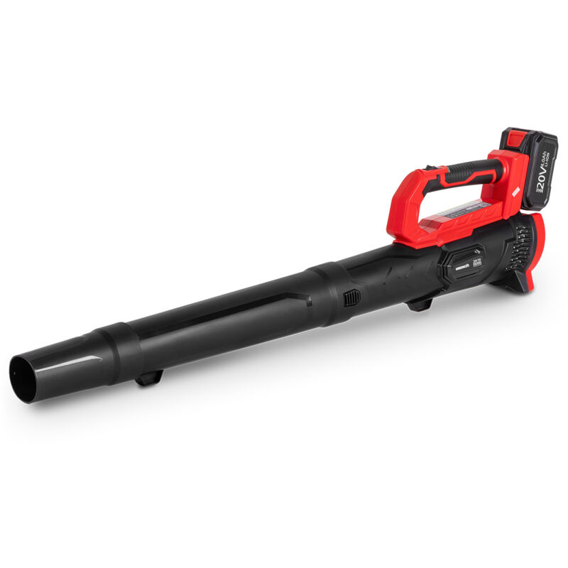 Souffleur EB200L à batterie au lithium 20V, vitesse d'air 160km/h, poids 2.35kg, léger et puissant Greencut