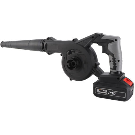Souffleur de feuilles sans fil, régulation de vitesse en continu, 21000 tr/min, aspirateur électrique puissant 2 en 1 pour jardin et cour