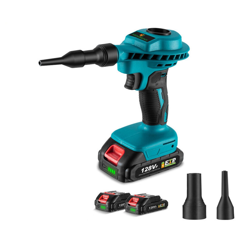 Souffleur de poussière 2-en-1 Souffleur sans fil Pour batterie Makita 18V - Avec 2 batteries