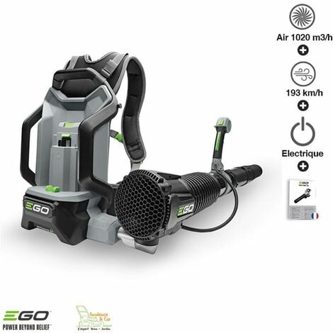 Souffleur professionnel à batterie dorsale Ego Power+ LB6000E