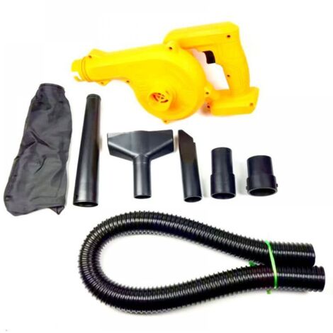 Souffleur électrique sans fil 2 en 1 Aspirateur Aspirateur Souffleur Soufflant et Collecteur de feuilles d'aspiration pour batterie 18 V