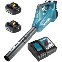 Souffleur MAKITA 2 x 18V Li-Ion 3 Ah - 2 Batteries + chargeur rapide - DUB362RF2
