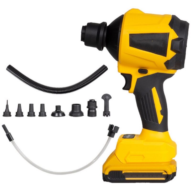 Souffleur sans fil pour batterie Dewalt 20V, batterie souffleuse de feuilles prend en charge la batterie Dewalt 20 V, souffleuse sans fil sans fil
