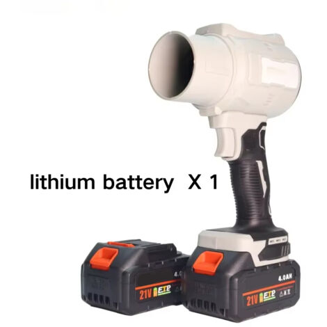 Souffleur turbo – 2000 W – 220 m/s – Air comprimé sans fil – Sécheur voiture – 1 batterie livrée