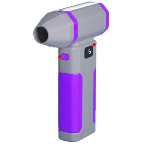 Souffleur turbo portatif à jet puissant de 100 000 tr/min avec éclairage LED B