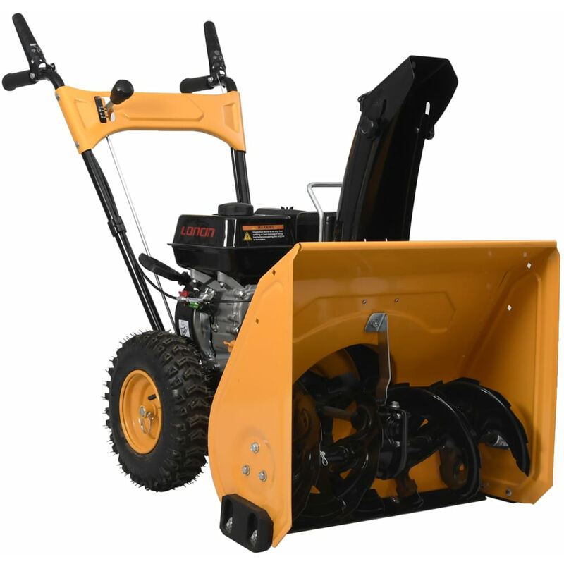 Souffleuse a neige 6,5 ch Jaune et noir