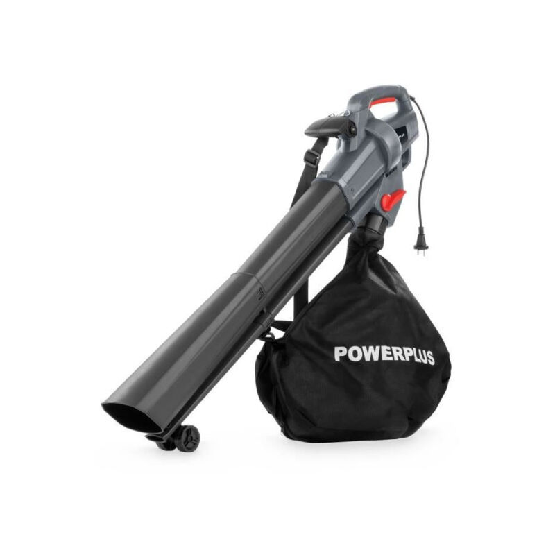 Souffleur de feuilles électrique Powerplus POWEG9014 - 3300 w - 270 km/h - 40 l - Gris