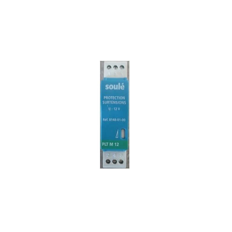 Soulé - 8148-01-00 lightning conductor plt m 12 10kA - 1 pole - blue