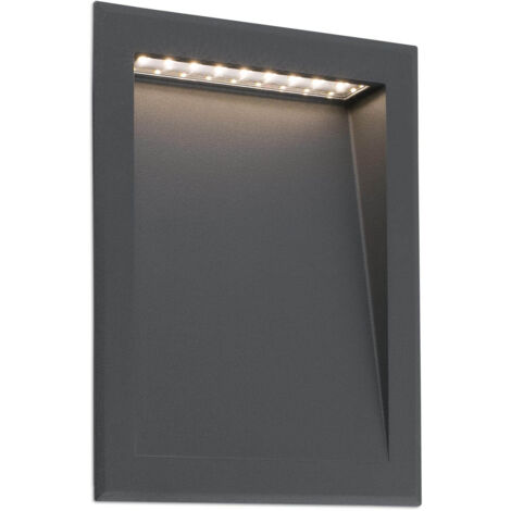 SOUN Empotrable de pared gris oscuro de FARO