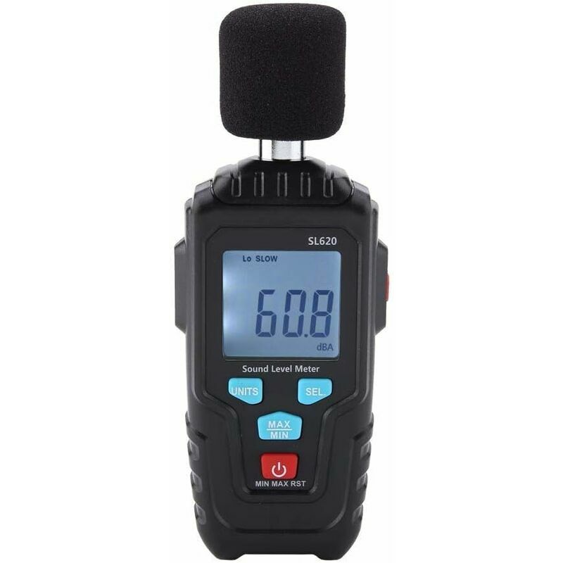 Sound Level Meter Recorder 30-135dB Noise Measurement Audio Level Detector
