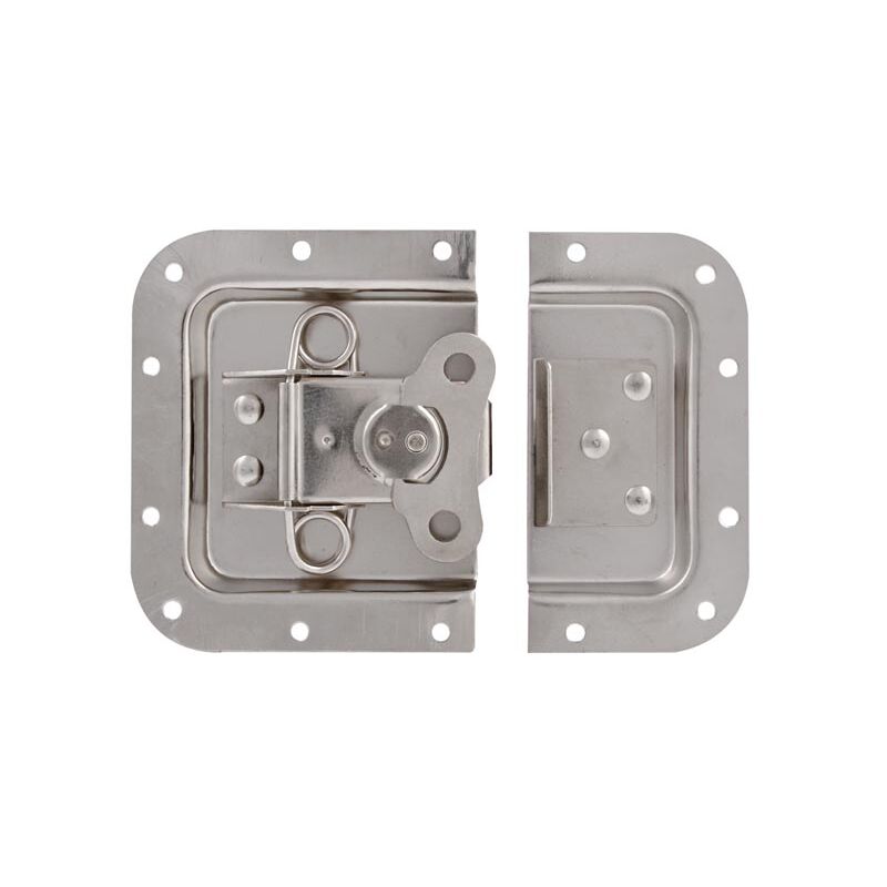 Hq Power - HQ-Power Bloqueo, para Estuche de Vuelo, 171 x 126 mm, Metal, Blanco