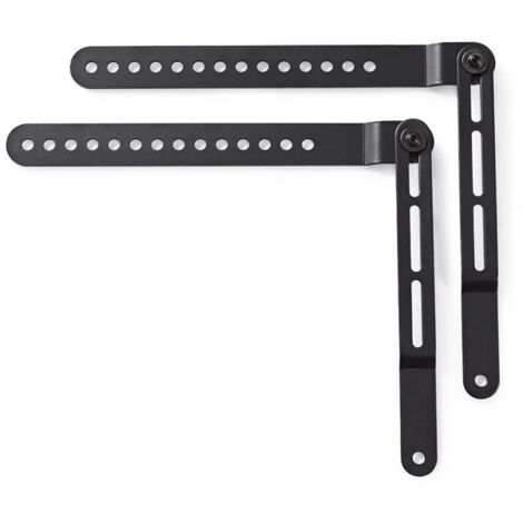 Soundbar mount  compatible with universal  connected to the tv  10 kg  rotatable  steel  black 38761224 38761224 38761224 38761224 38761224