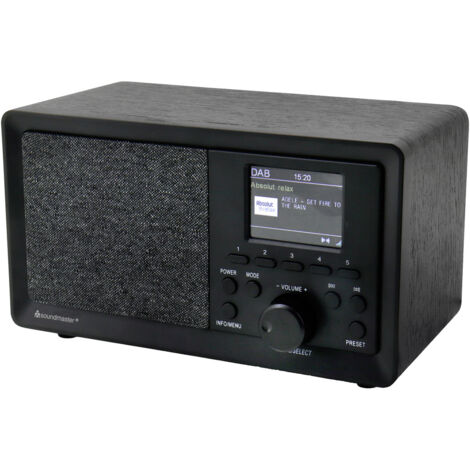 soundmaster DAB350SW, schwarz