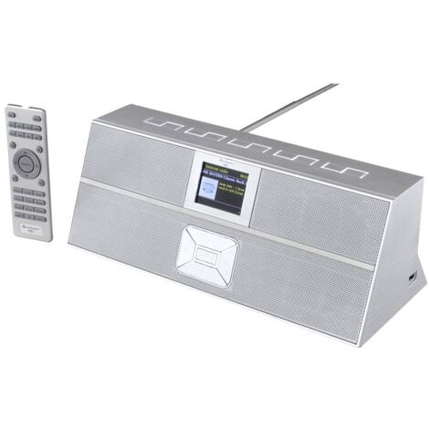 soundmaster IR3300SI Radio Internet da tavolo Internet, DAB+, FM AUX, Bluetooth, DLNA, USB, WLAN, Internetradio compati