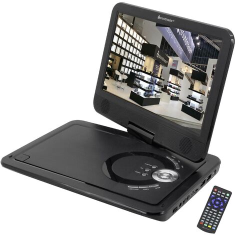 soundmaster PDB1910SW Lecteur DVD portable 25.9 cm 10.1 pouces CEE: E (A - G) fonctionnement sur bat