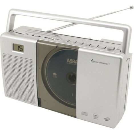 soundmaster RCD1185 Radio CD FM CD Grigio