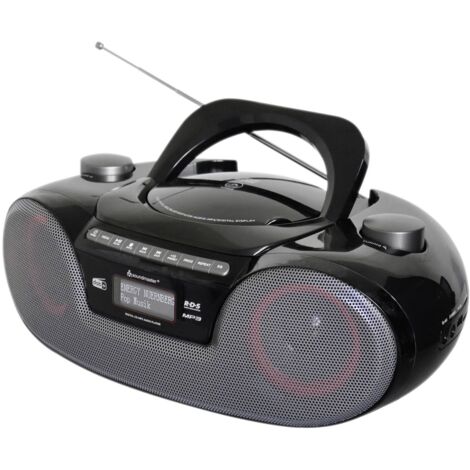 soundmaster SCD8300SW Radio-lecteur CD DAB+, FM DAB+, FM, Bluetooth, CD, MP3 noir Y388373