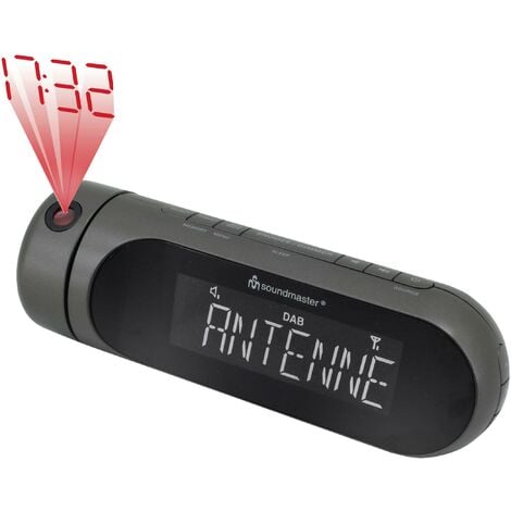 soundmaster UR6700AN Radio-réveil DAB+, FM noir X919642