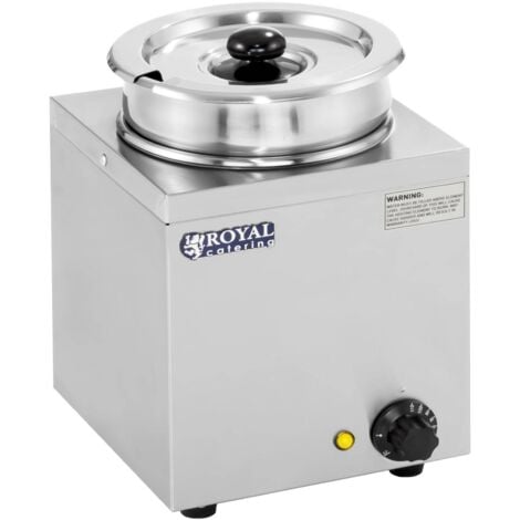 ROYAL CATERING Soup Warmer - 1 x 2,75 litres - 150 W - Soup dispenser