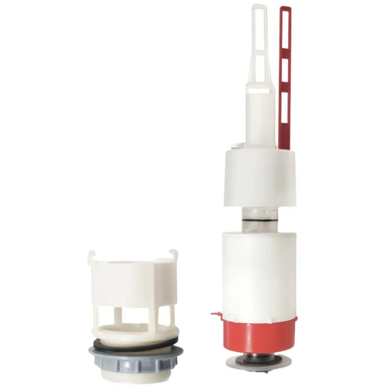 SAS - Mécanisme de chasse double volume, réservoir wc attenant à leviers