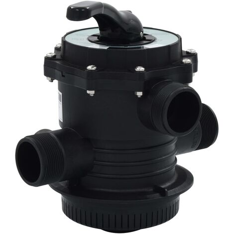 Soupape à multi-voies pour filtre à sable ABS 1,5" 6 voies