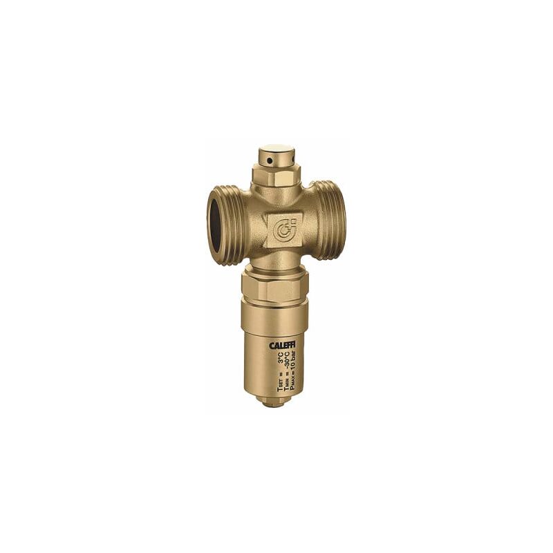 Caleffi - Soupape antigel thermogel Mâle Mâle 1'