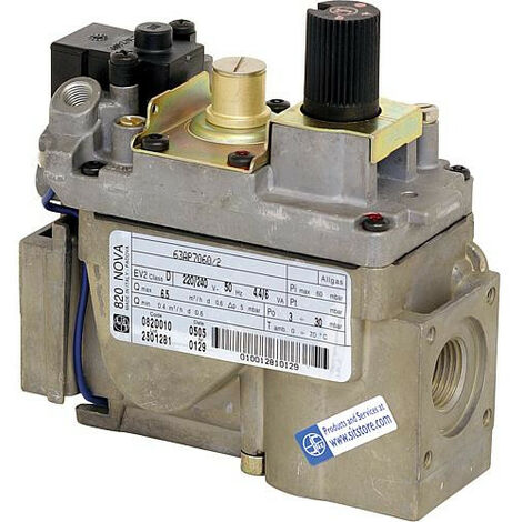 Soupape combinee gaz NOVA 820 220 V/240 V - 50 Hz Ref. 0.820.010