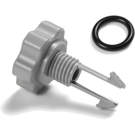 Soupape de décharge d'air Intex 25002 + Joint torique de rechange pour pompe de filtration 10460/10264 25002 (4 jeux)