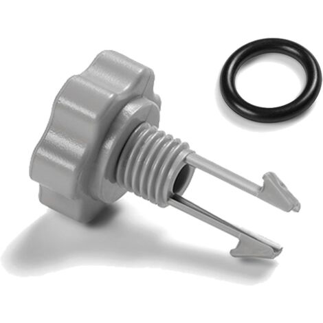 Soupape de décharge d'air Intex 25002 + Joint torique de rechange pour pompe de filtration 10460/10264 25002 (4 jeux)