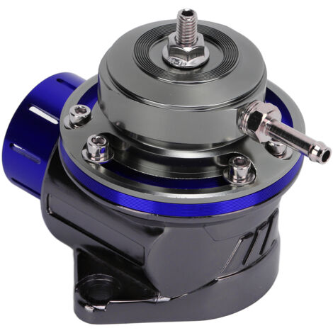 Soupape de décharge de pression turbo universelle BOV, 40mm, longueur 65mm, modification bleue