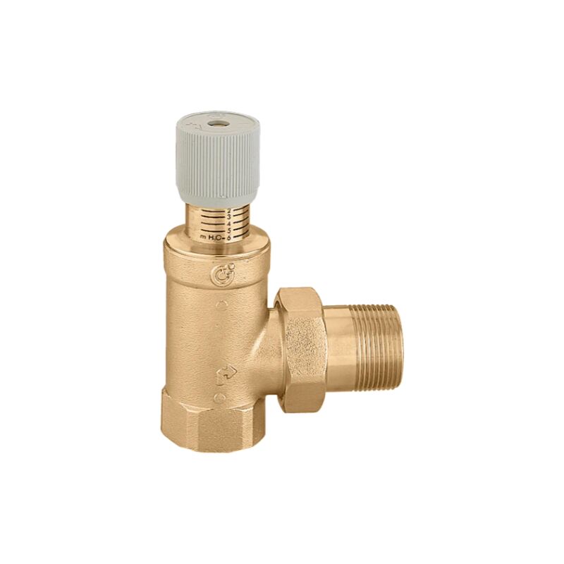 Soupape de dérivation différentielle réglable avec échelle 1 1/4', plage de réglage 5-25 Caleffi 519703 1 1/4' - 5-25