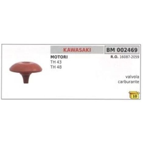 Soupape de purge du mélange de carburant KAWASAKI TH43 TH48 débroussailleuse 16087-2059