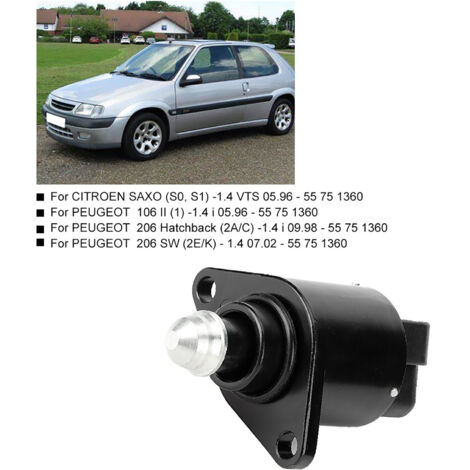 Soupape de régulation d'air idle, pour Citroën Saxo et Peugeot 206 SW, référence 19205F