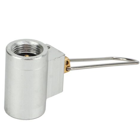 Soupape de remplissage pour bouteille de gaz de camping en alliage d'aluminium