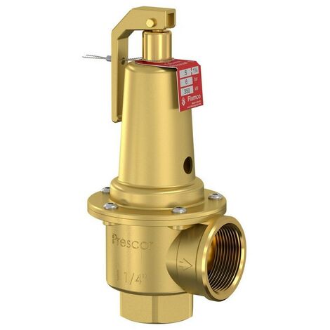 Soupape de sécurité 1 1/2" pour installations de chauffage
