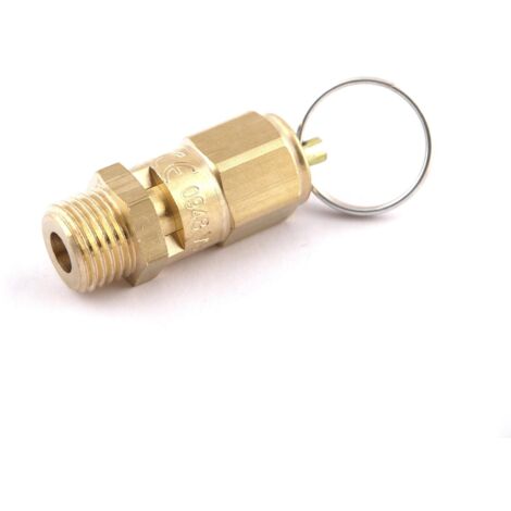 Soupape de sécurité 1/4" 6bar pour purgeur, nébulisateur - SA 0574 - CLAS Equipements