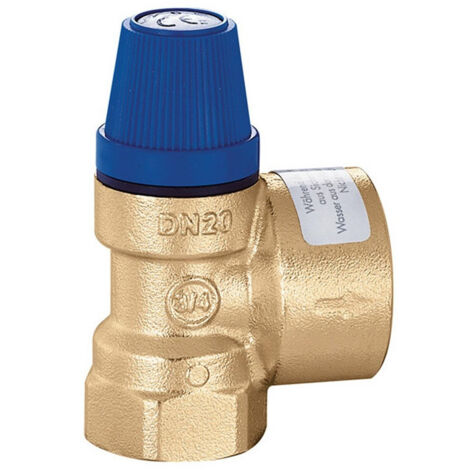 Soupape de sécurité à membrane 1/2 pouce 8 bar