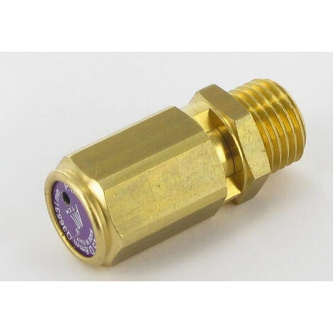 Soupape de sécurité – Filetage plomberie 1/4" – Largeur 26mm – 47002000 – Fini