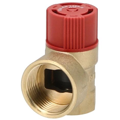 Soupape de sécurité pour chauffage 3/4’’ 3 bar