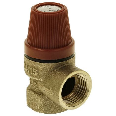 Soupape de sécurité pour pompes à chaleur air-eau