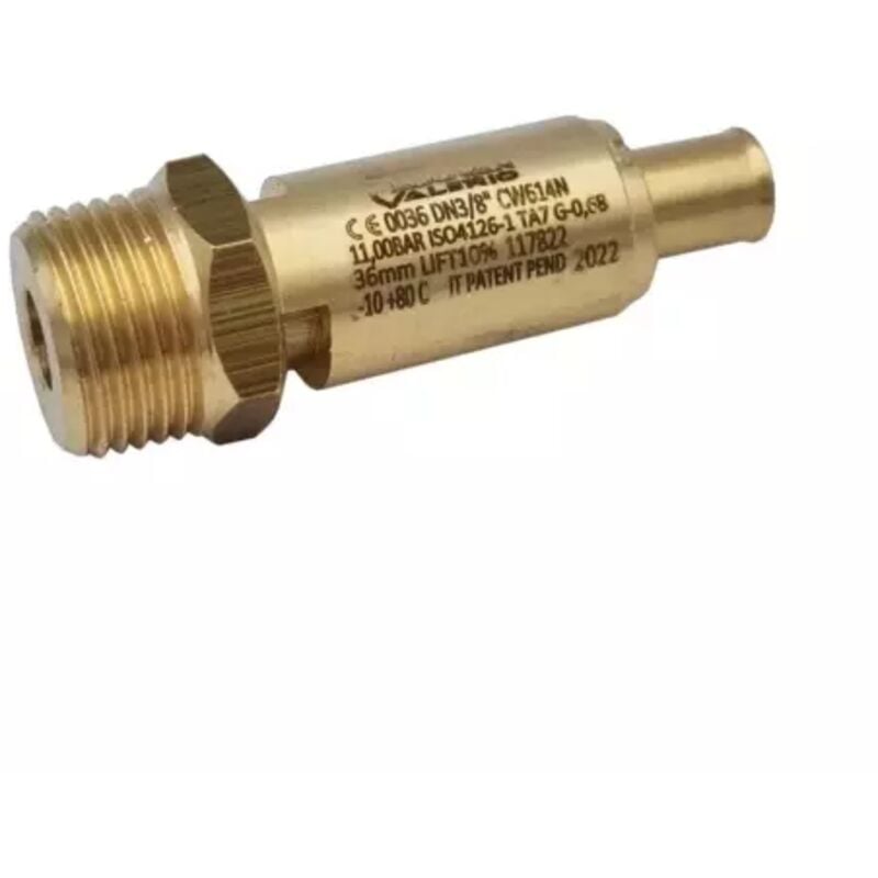Nu Air - Soupape de sureté 3/8' g 11 bar nuair