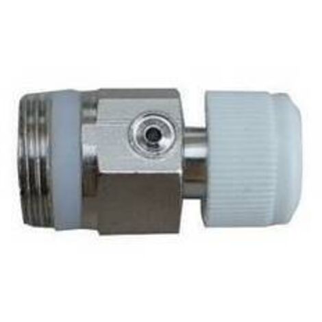 Soupape de ventilation en laiton chromé pour radiateur