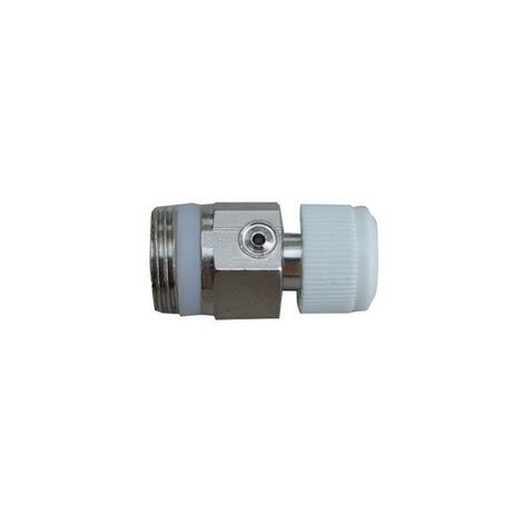 Soupape de ventilation en laiton chromé pour radiateur